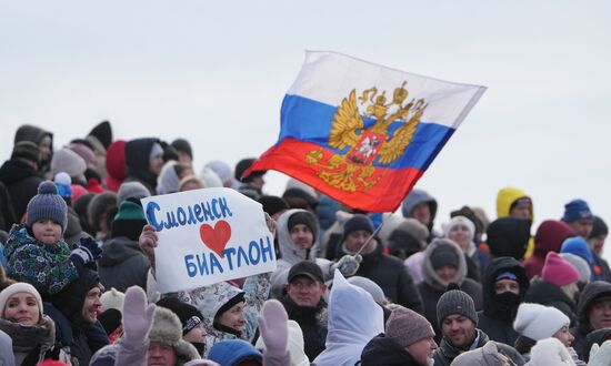 Russia Skiing Champions Race