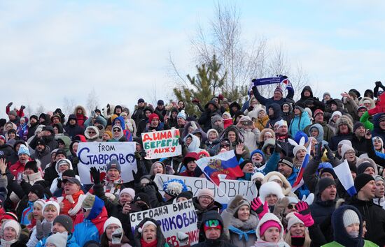 Russia Skiing Champions Race