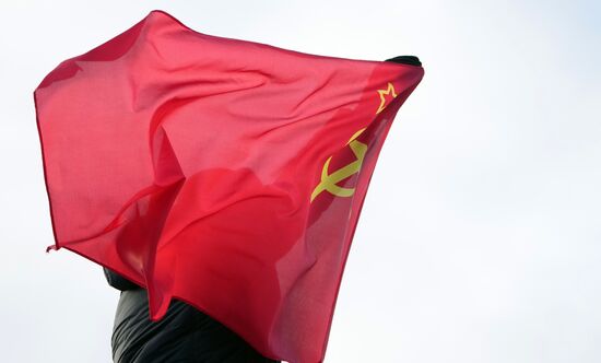 Russia Skiing Champions Race