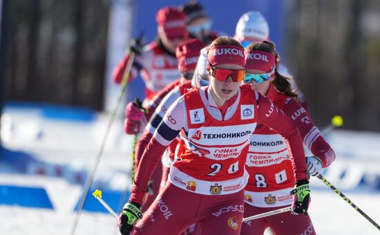 Russia Skiing Champions Race