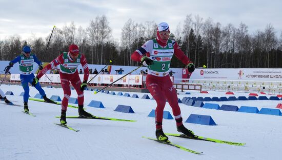 Russia Skiing Champions Race