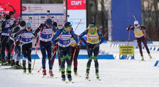 Russia Skiing Champions Race