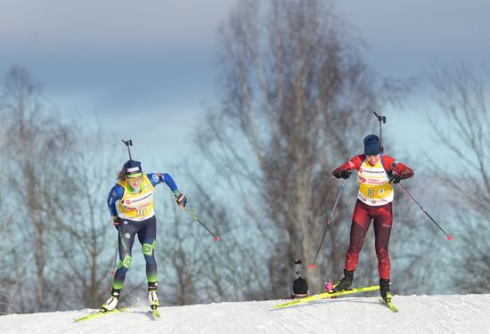Russia Skiing Champions Race