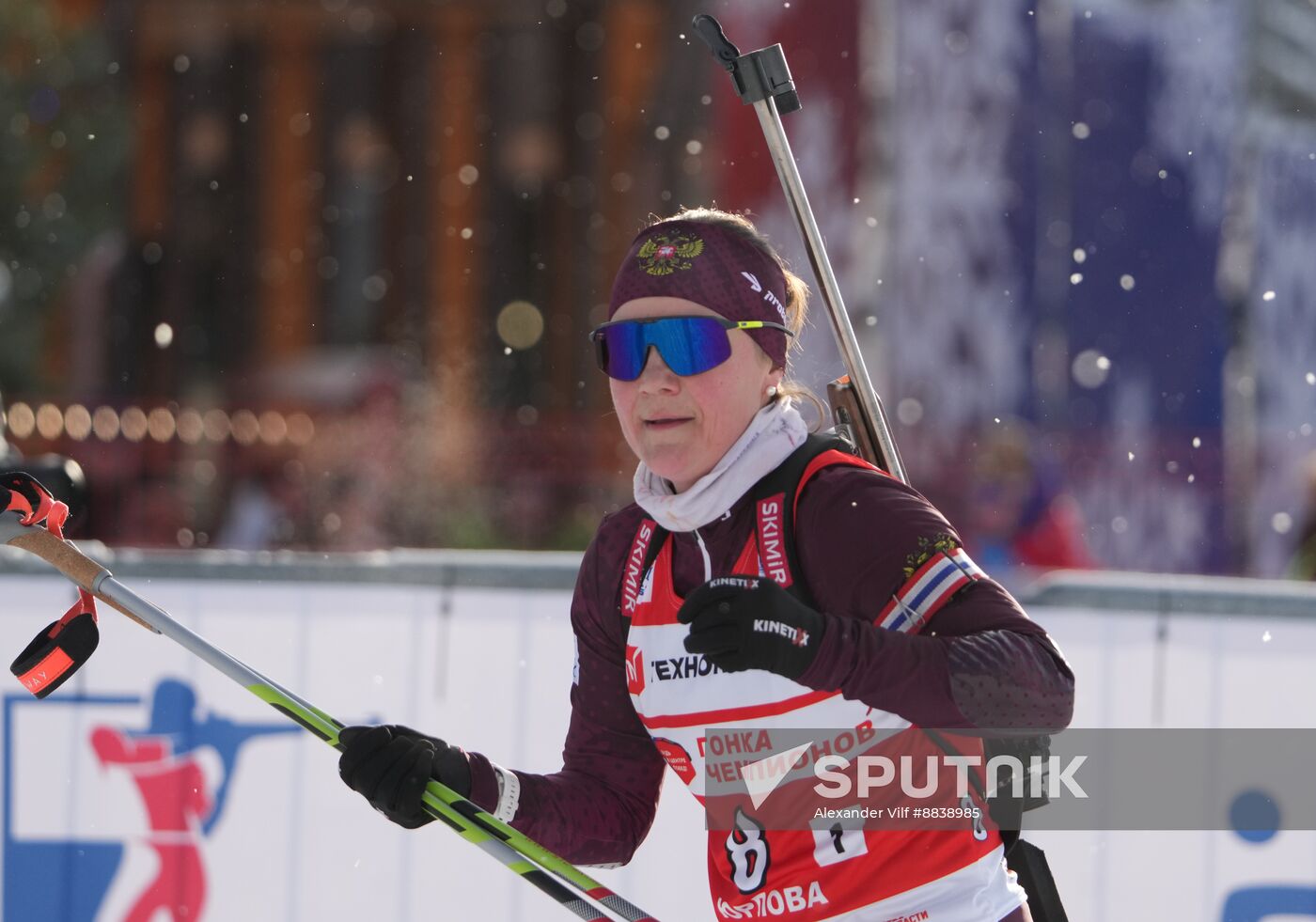 Russia Skiing Champions Race