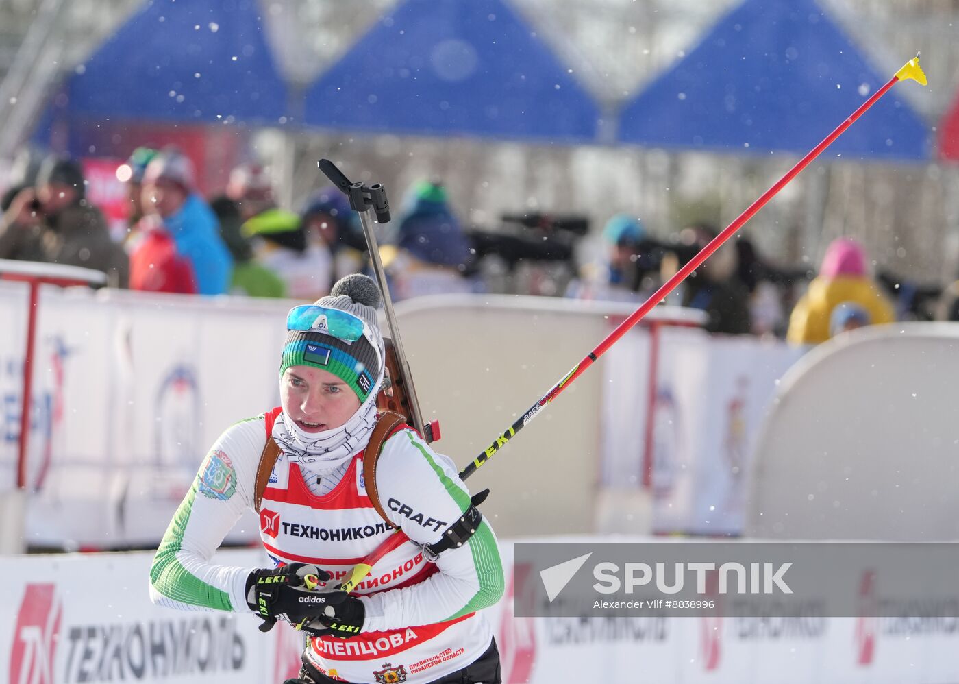 Russia Skiing Champions Race