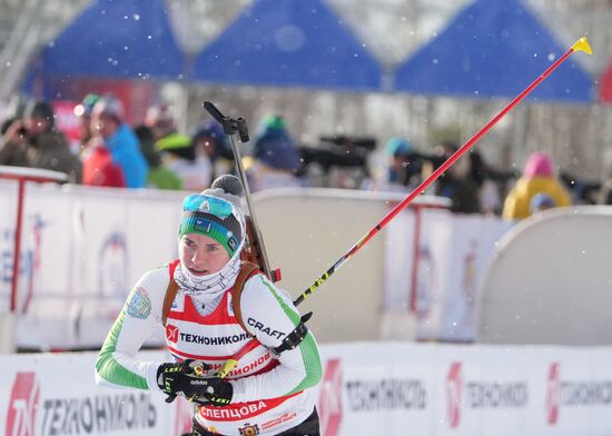 Russia Skiing Champions Race