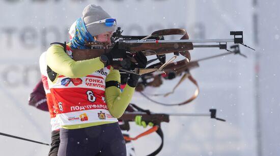 Russia Skiing Champions Race