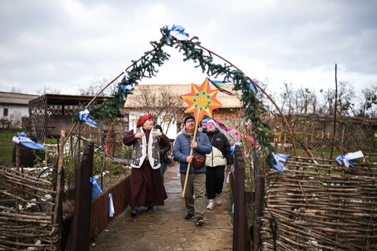 Russia Cossacks Orthodox Christmas Eve