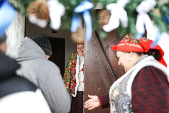 Russia Cossacks Orthodox Christmas Eve