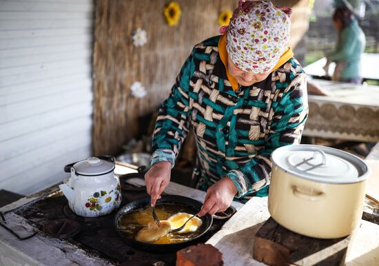 Russia Cossacks Orthodox Christmas Eve
