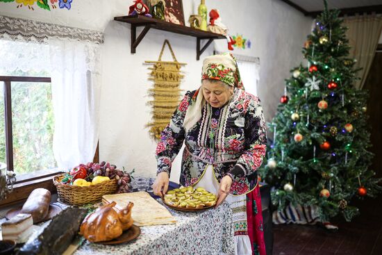 Russia Cossacks Orthodox Christmas Eve
