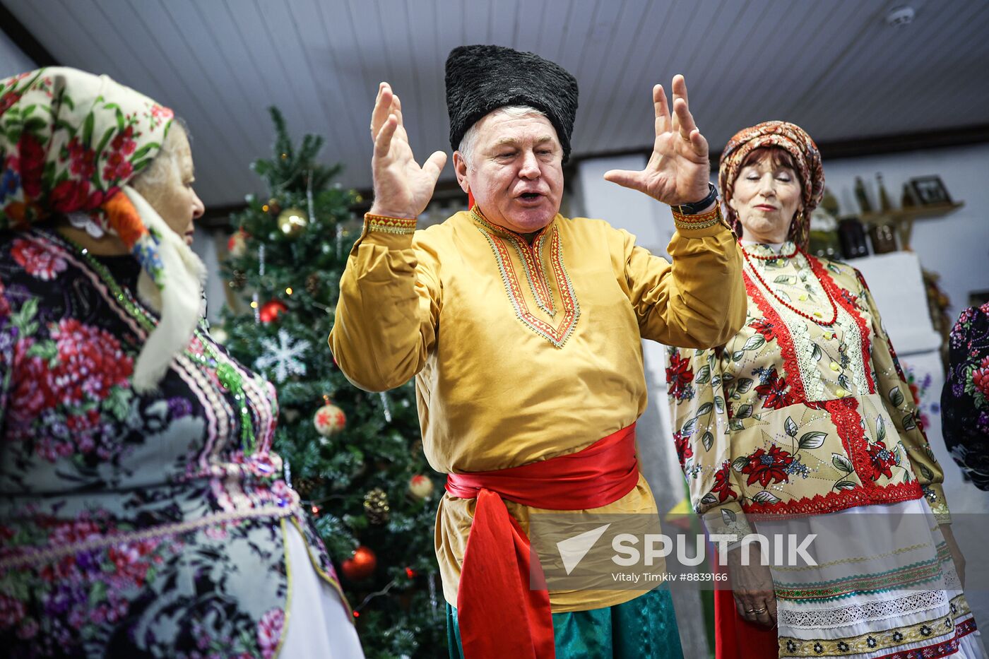 Russia Cossacks Orthodox Christmas Eve