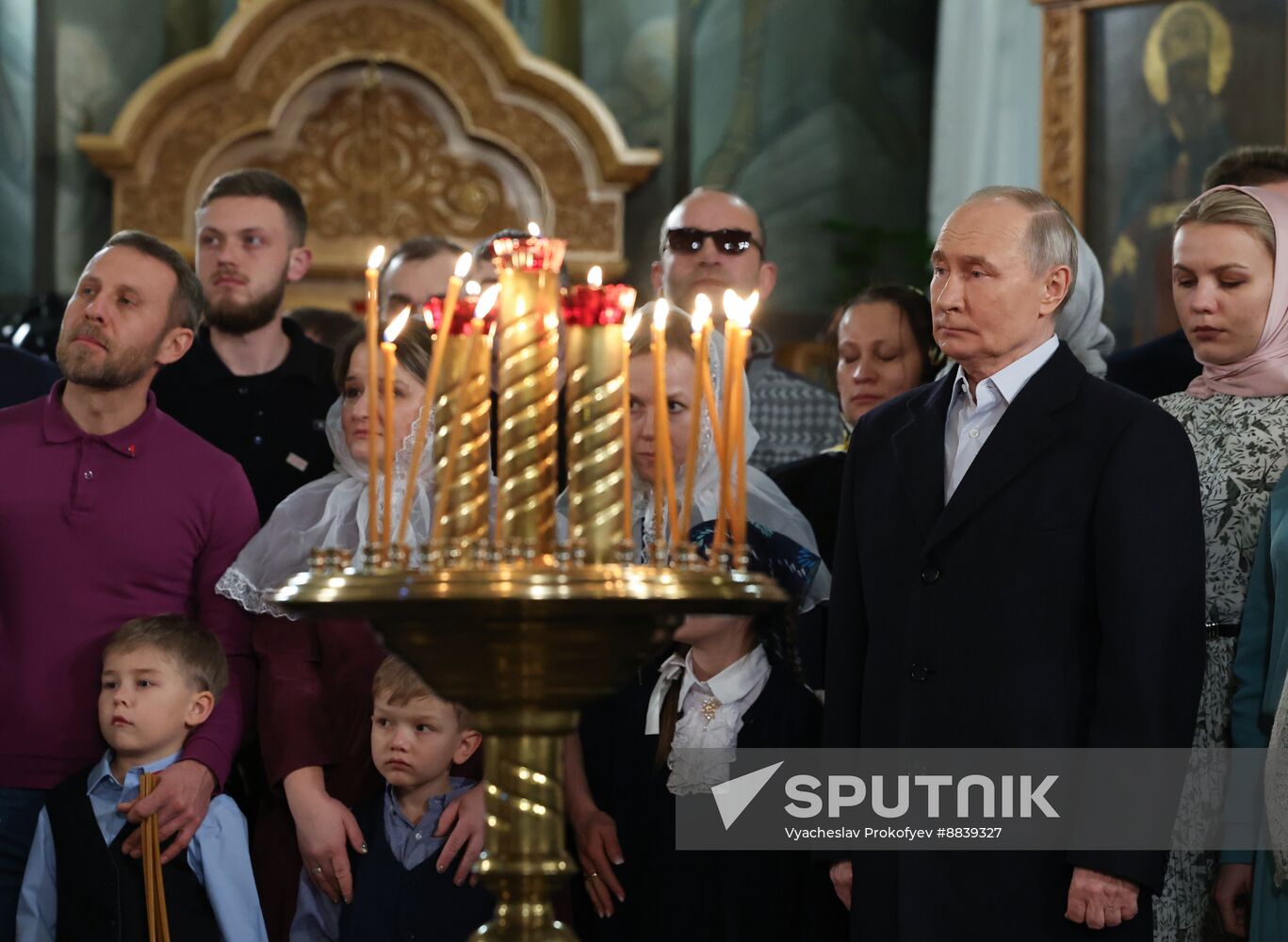 Russia Putin Religion Orthodox Christmas