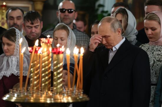 Russia Putin Religion Orthodox Christmas