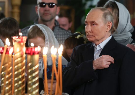 Russia Putin Religion Orthodox Christmas