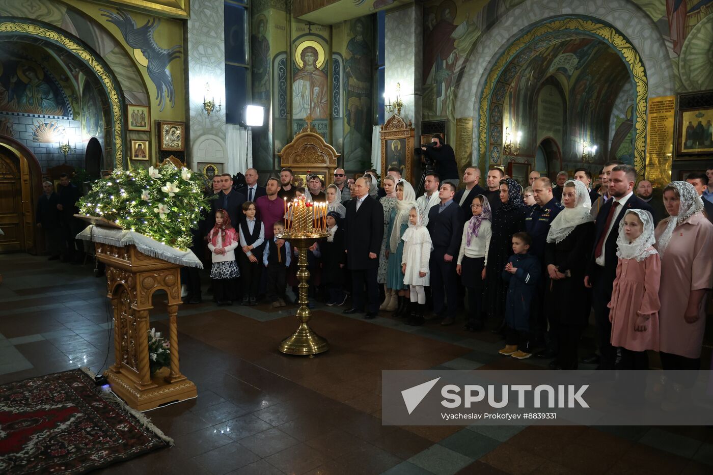 Russia Putin Religion Orthodox Christmas