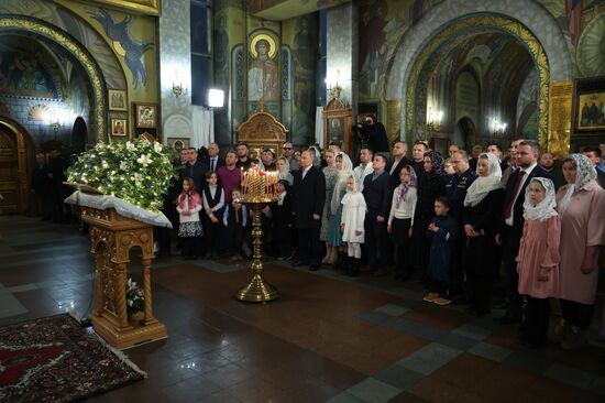 Russia Putin Religion Orthodox Christmas