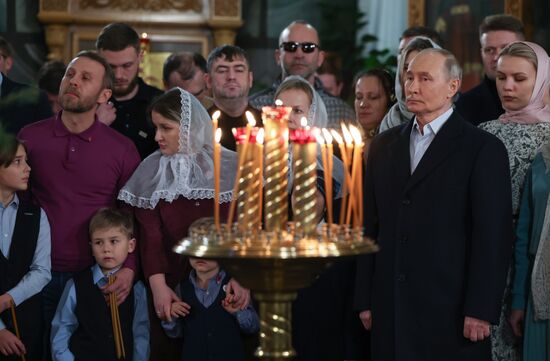 Russia Putin Religion Orthodox Christmas