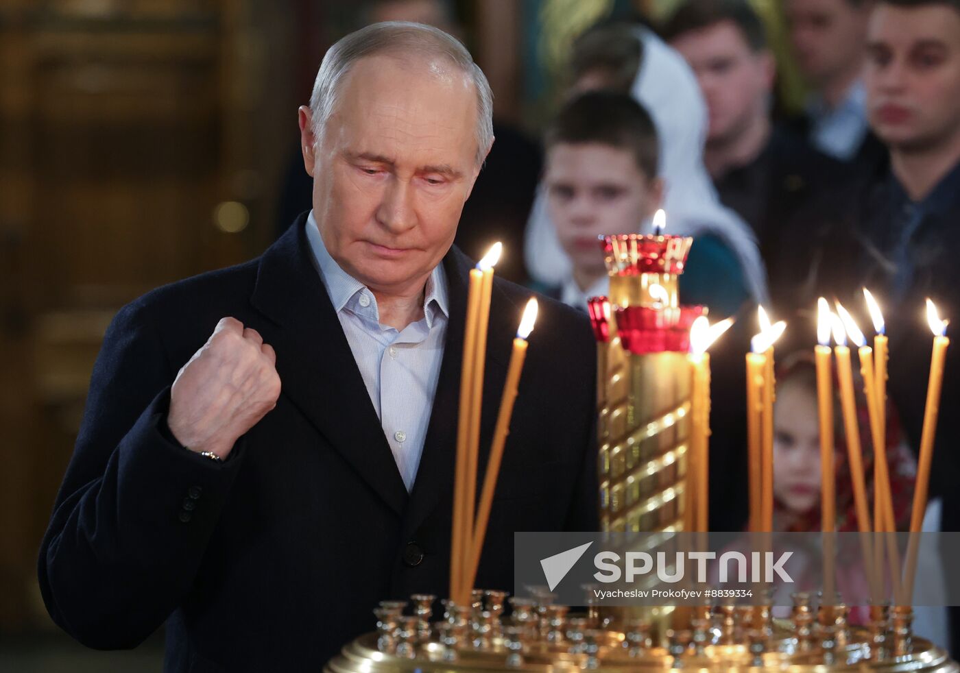 Russia Putin Religion Orthodox Christmas