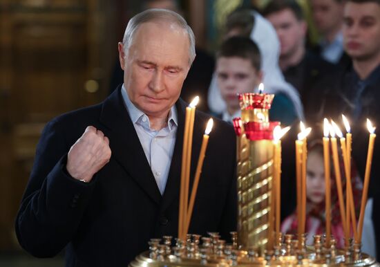 Russia Putin Religion Orthodox Christmas