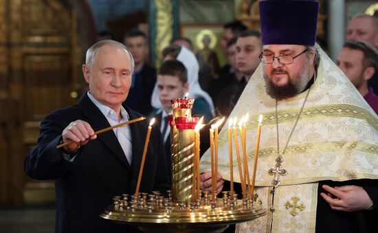 Russia Putin Religion Orthodox Christmas