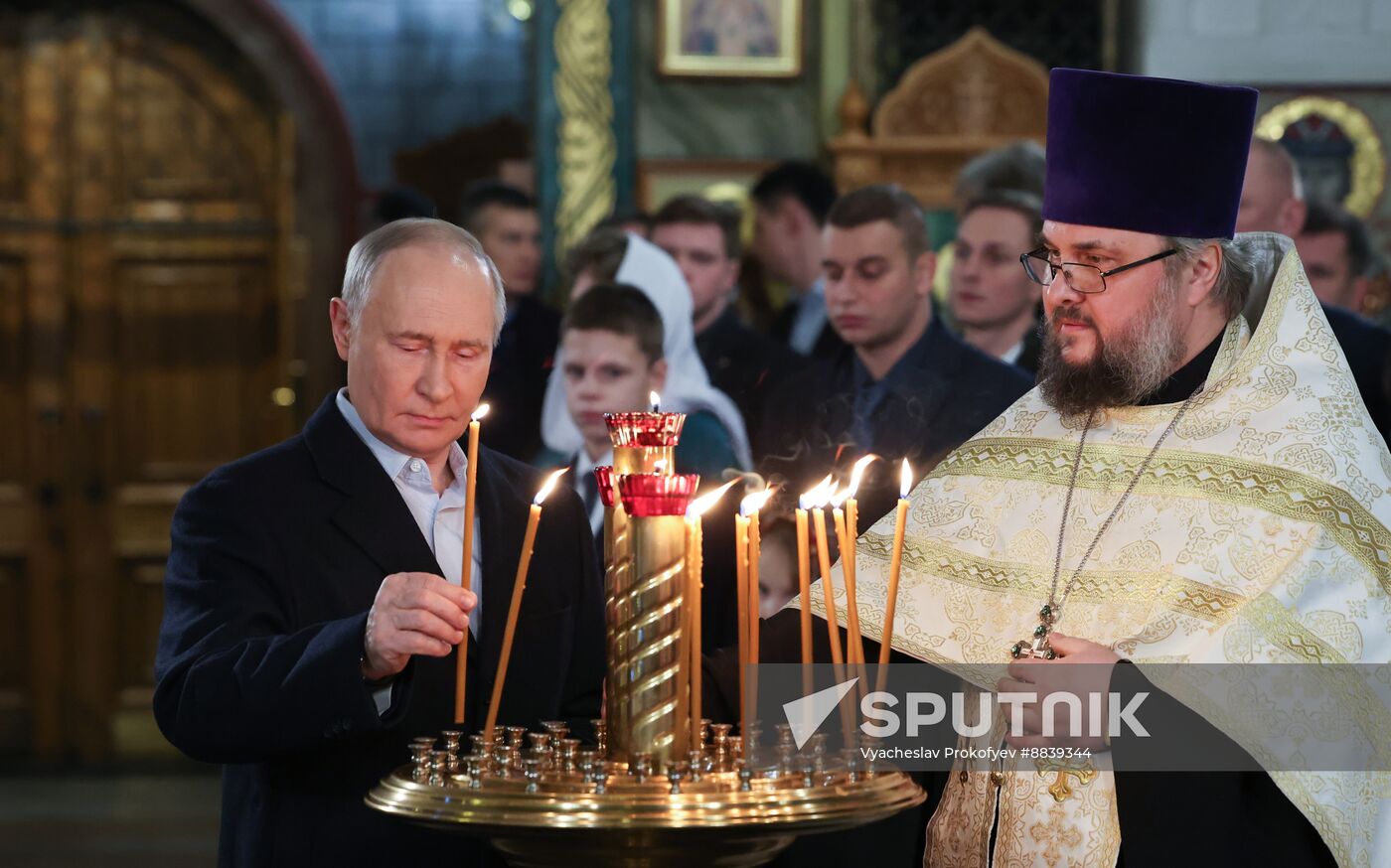 Russia Putin Religion Orthodox Christmas