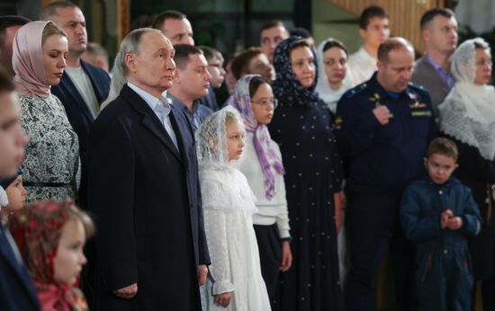 Russia Putin Religion Orthodox Christmas