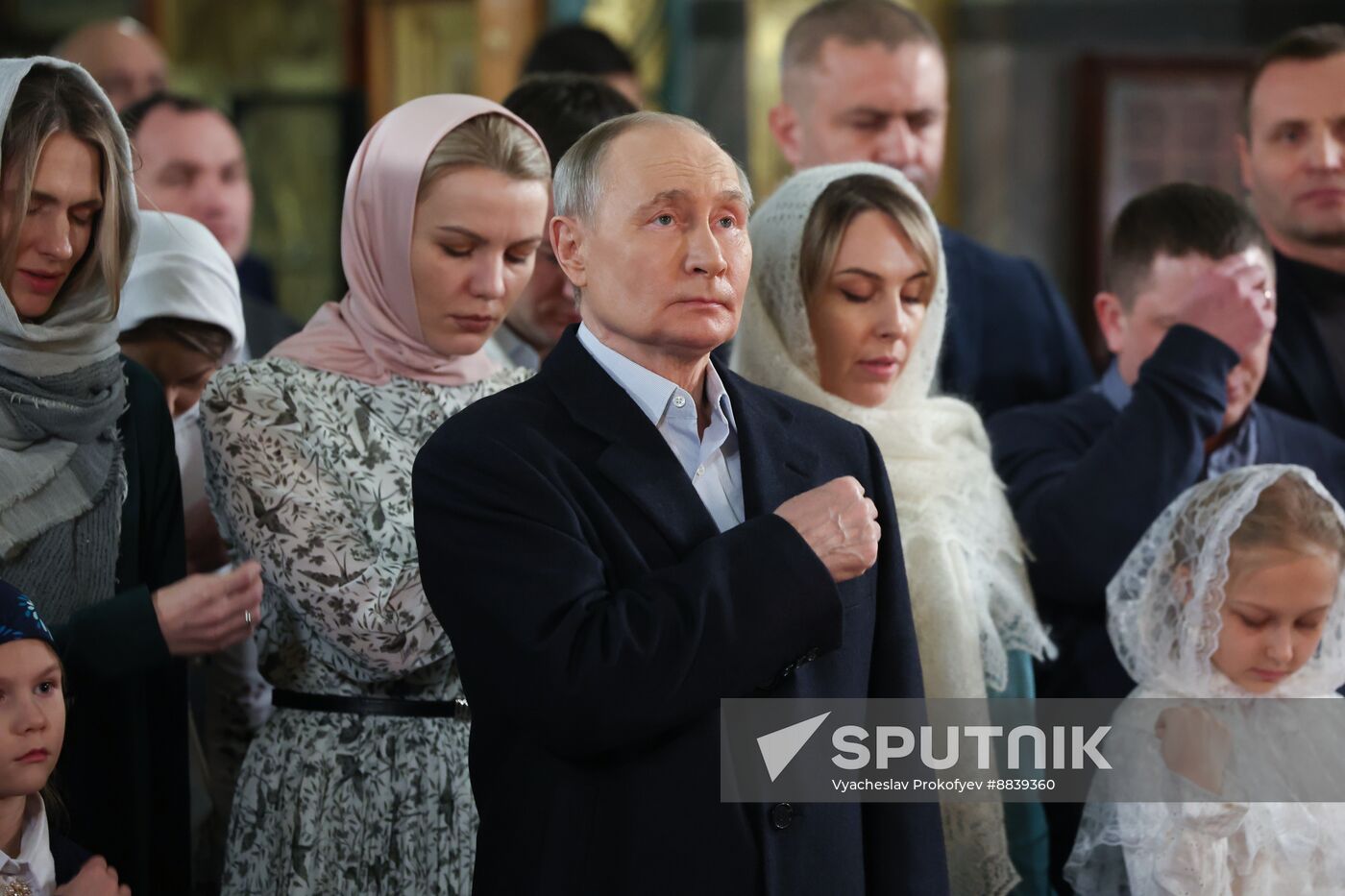 Russia Putin Religion Orthodox Christmas