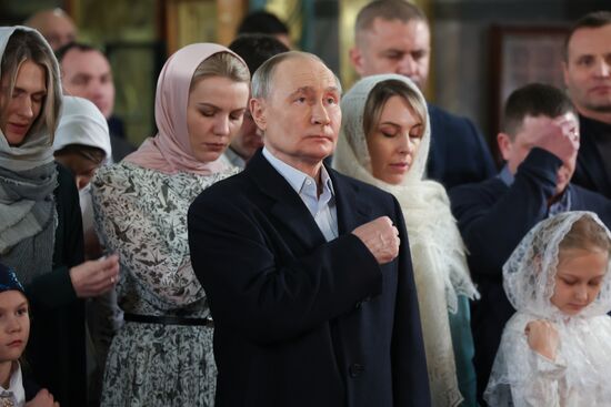 Russia Putin Religion Orthodox Christmas