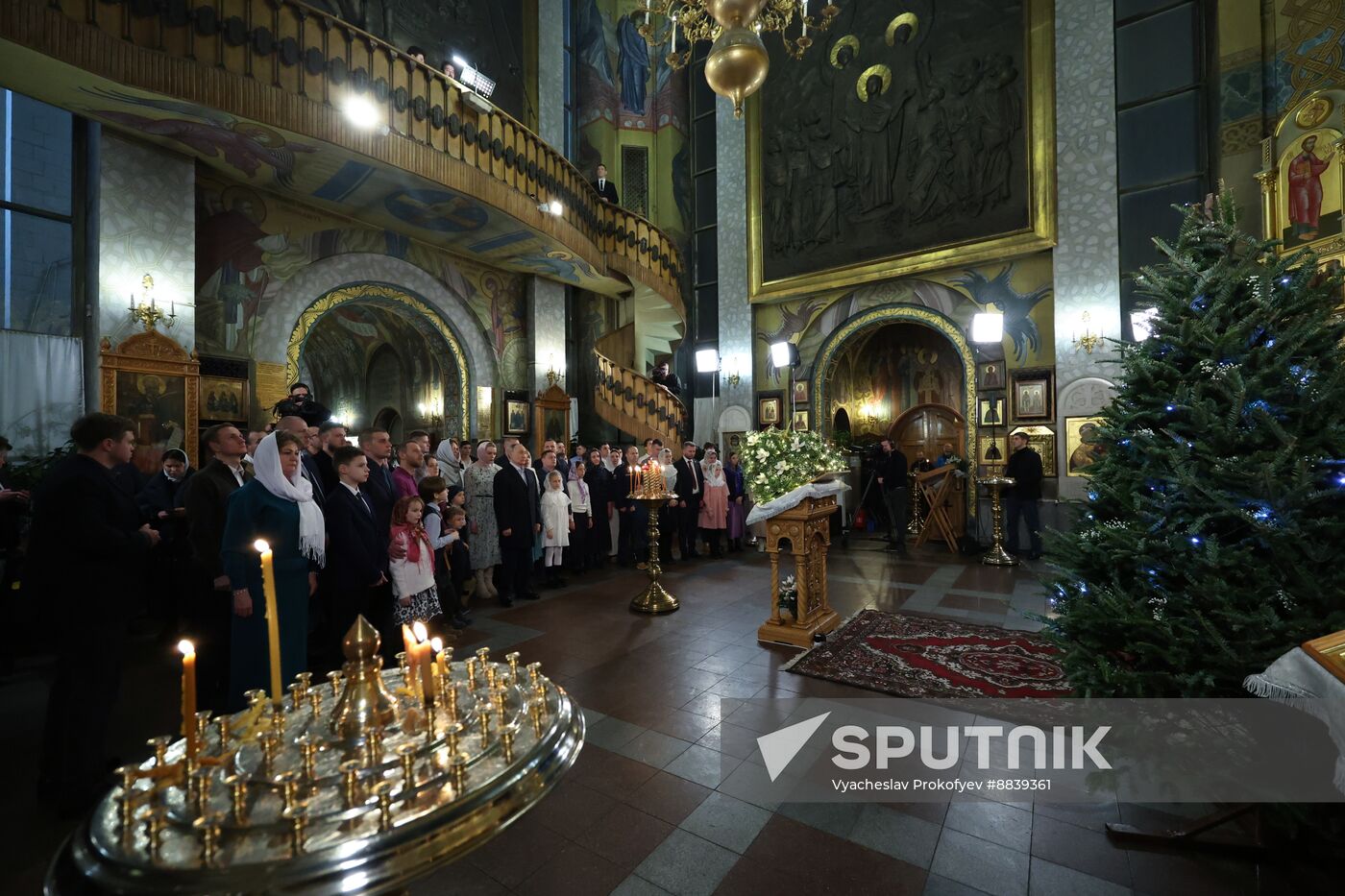 Russia Putin Religion Orthodox Christmas