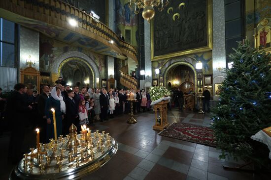 Russia Putin Religion Orthodox Christmas