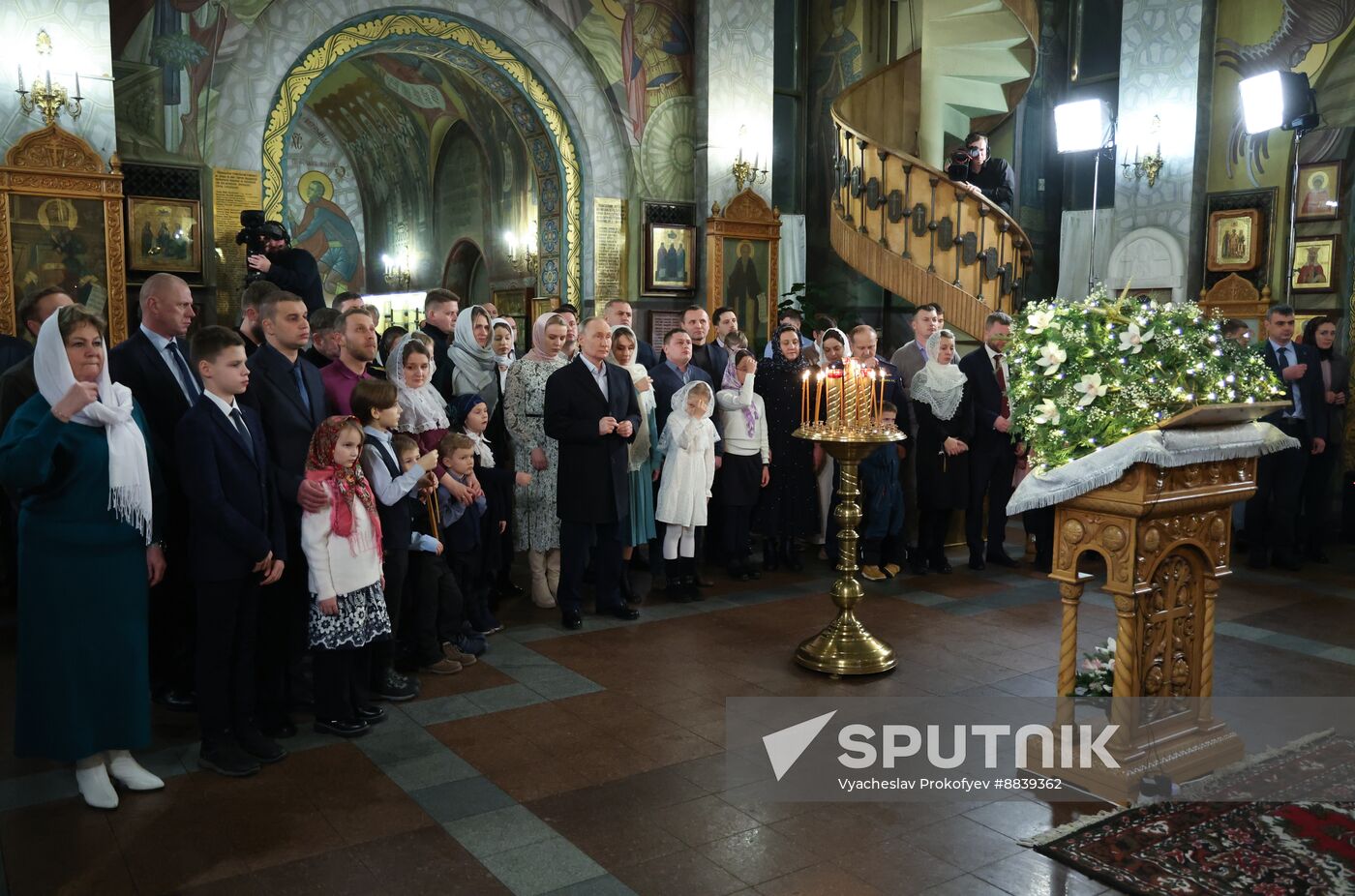 Russia Putin Religion Orthodox Christmas