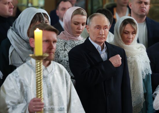 Russia Putin Religion Orthodox Christmas