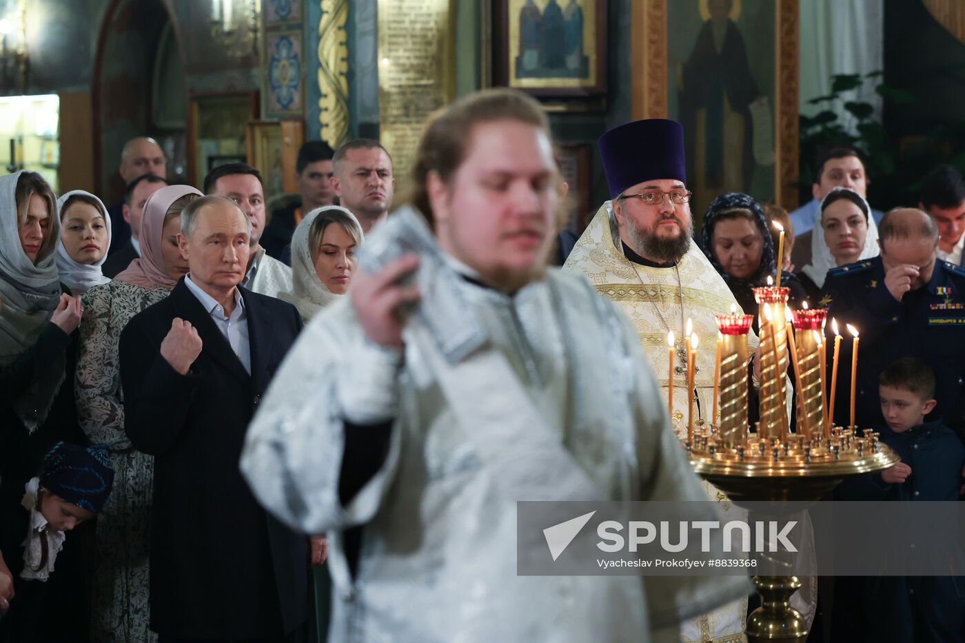 Russia Putin Religion Orthodox Christmas