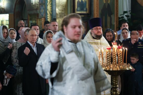 Russia Putin Religion Orthodox Christmas