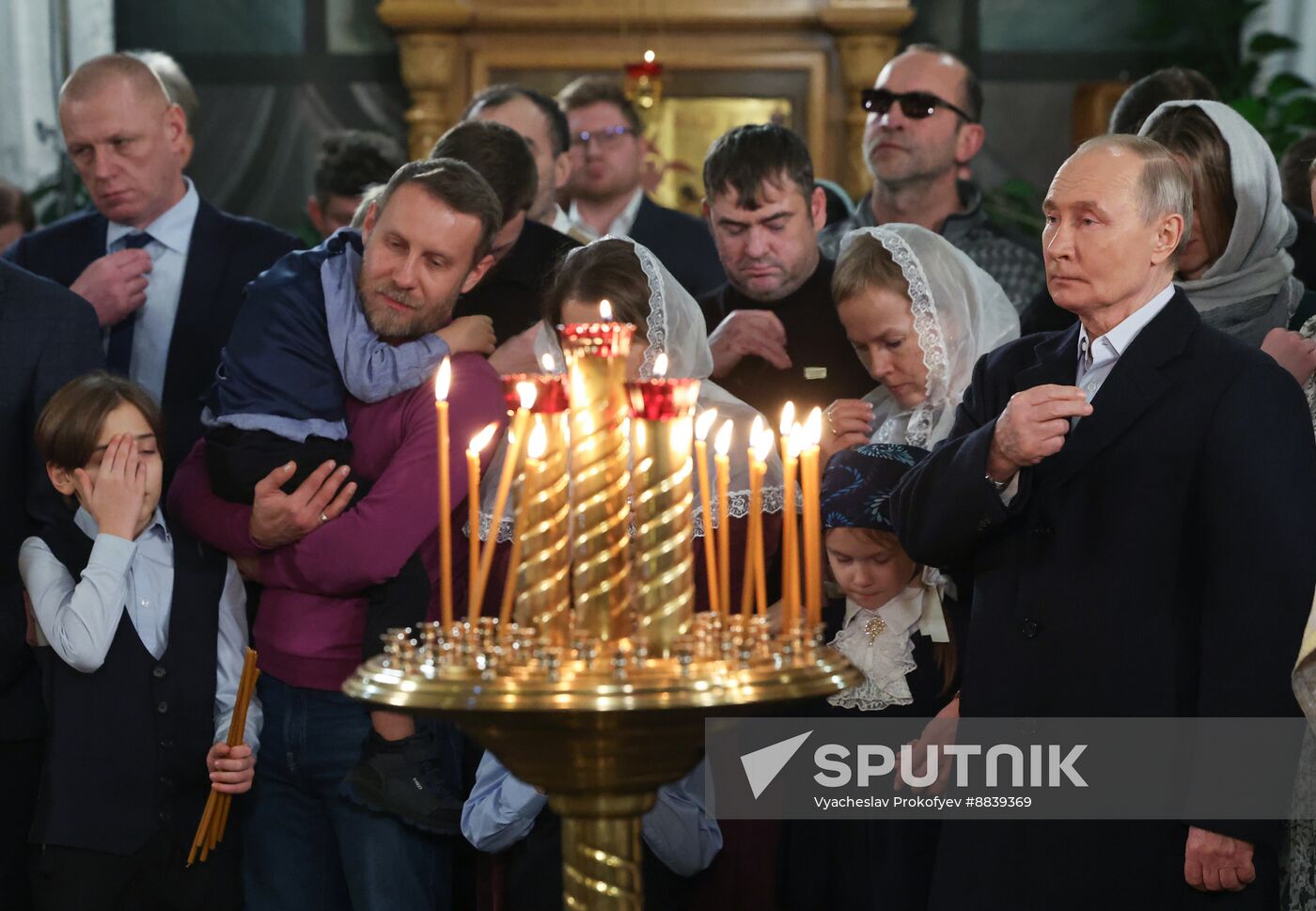 Russia Putin Religion Orthodox Christmas