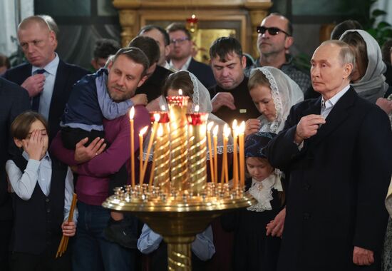 Russia Putin Religion Orthodox Christmas