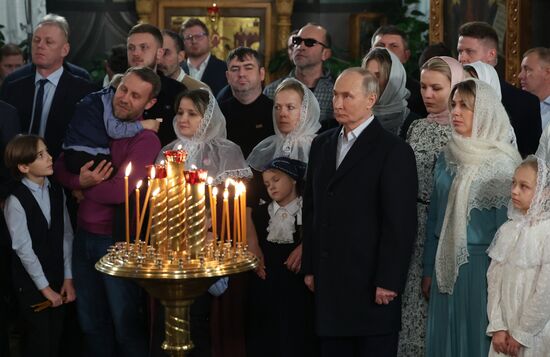 Russia Putin Religion Orthodox Christmas