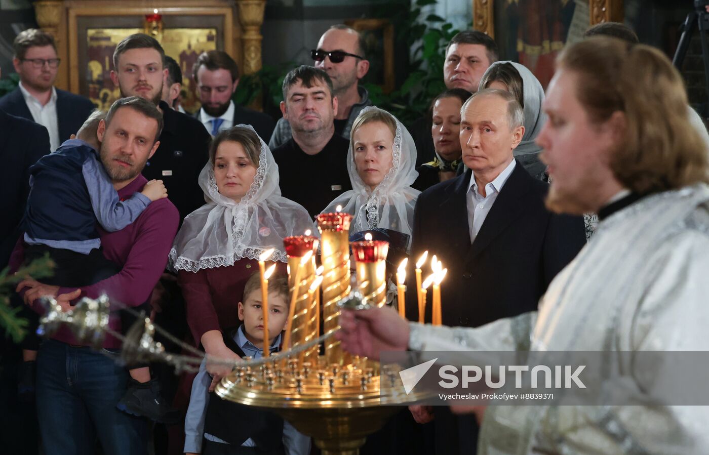 Russia Putin Religion Orthodox Christmas