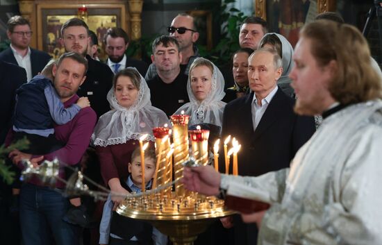 Russia Putin Religion Orthodox Christmas