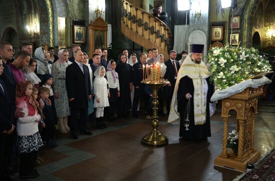 Russia Putin Religion Orthodox Christmas