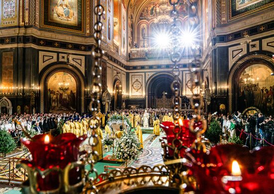 Russia Religion Orthodox Christmas