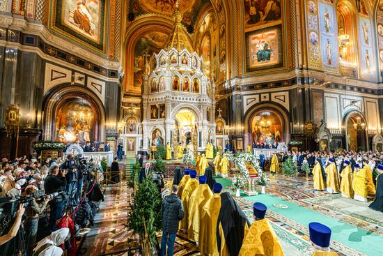 Russia Religion Orthodox Christmas