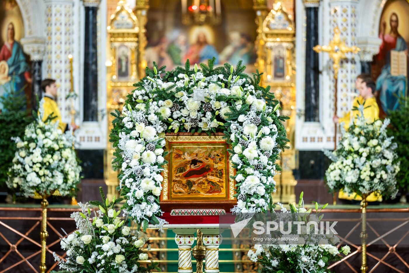 Russia Religion Orthodox Christmas