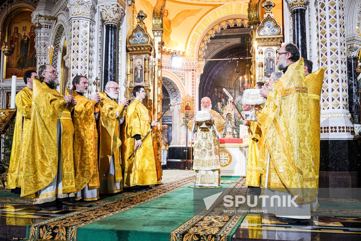 Russia Religion Orthodox Christmas