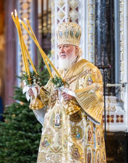 Russia Religion Orthodox Christmas