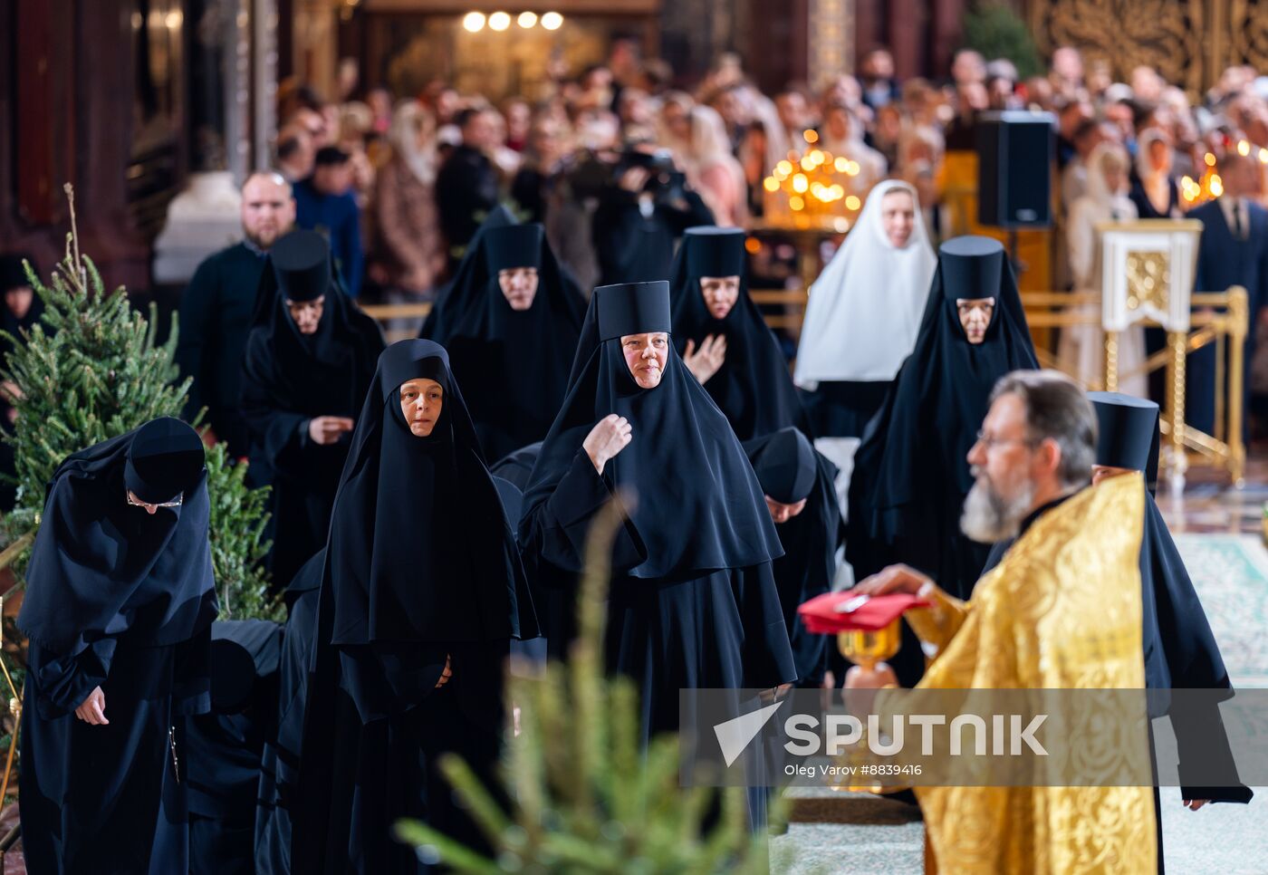 Russia Religion Orthodox Christmas