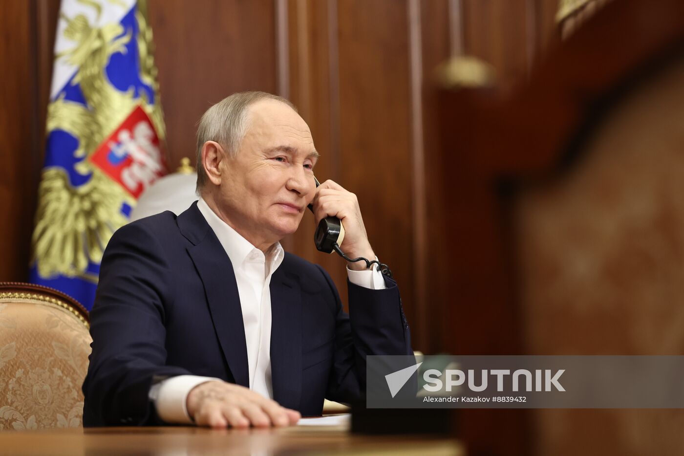 Russia Putin New Year Season Charity