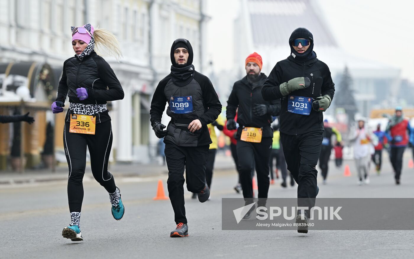 Russia Christmas Half Marathon