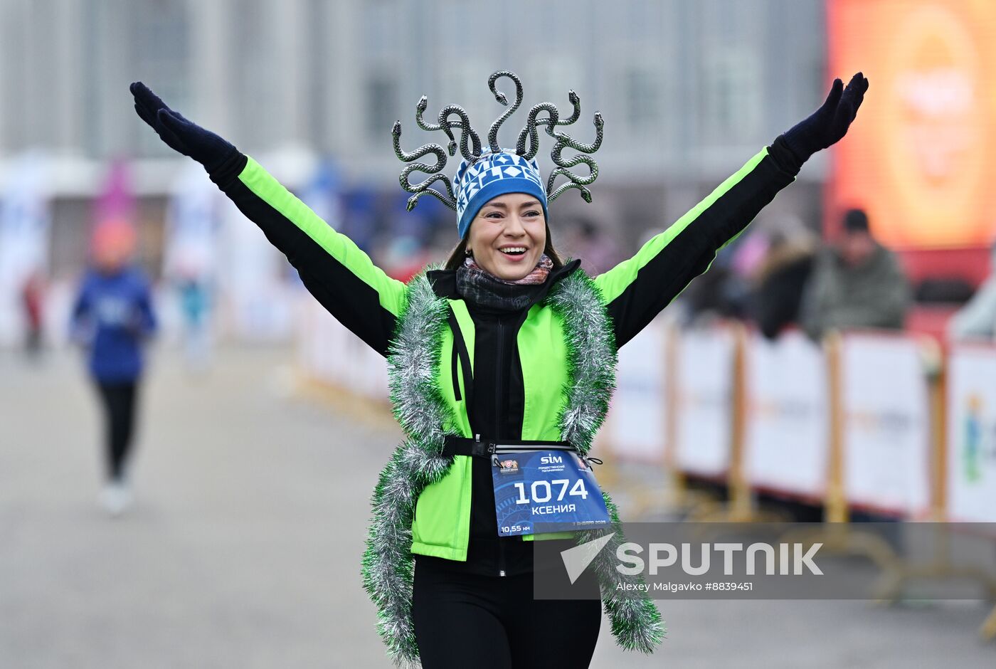 Russia Christmas Half Marathon